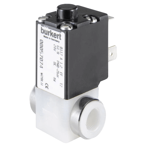 Burkert Miniature Solenoid Valve, 117